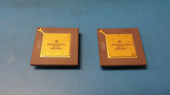 (1 PC) MC68030RC50C MOT 32BIT ON-CHIP CACHE