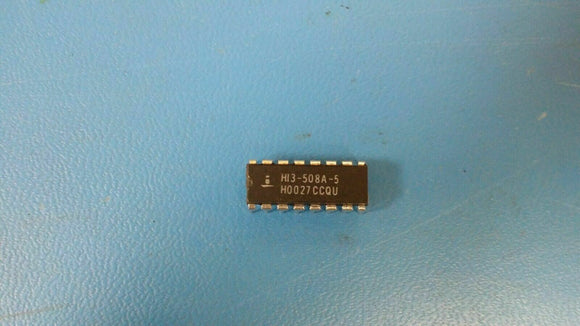 (1 PC) HI3-508A-5 Intersil Multiplexers/Switches 1 Func 8 Channel CMOS PDIP16