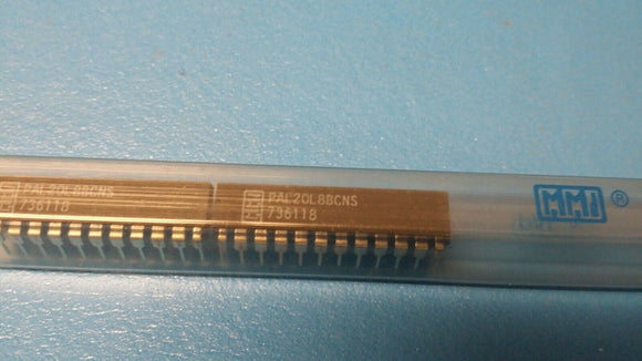 (1 PC) PAL20L8BCNS MMI OT PLD, 18ns, PAL-Type, TTL, PDIP24