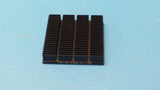 (2 PCS) T30-6B AIPHA THIN FIN AND LOW PROFILE HEAT SINK, 6.0mm HEIGHT, 6.2 GRAMS