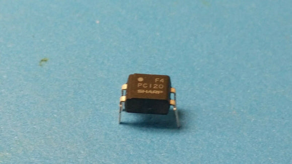 (10) PC120 SHARP Transistor Output Optocoupler 1-Element 5000V Isolation DIP-4