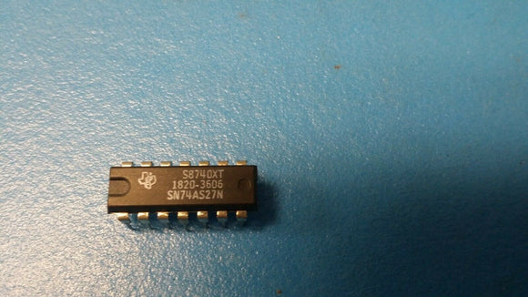 (10 PCS) SN74AS27N  HP#1820-3606 TI NOR Gate IC 3 Channel 14-PDIP