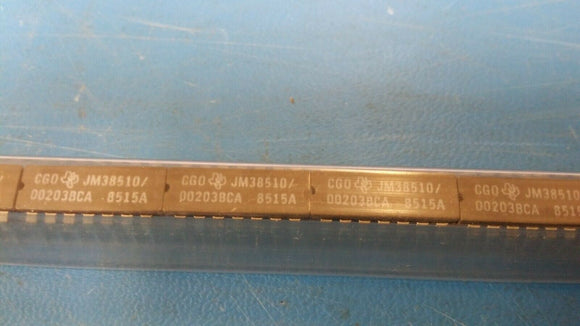 (1 PC) JM38510/00203BCA TI Flip Flops Dual J-K Flip-Flops With Clear 14-CDIP