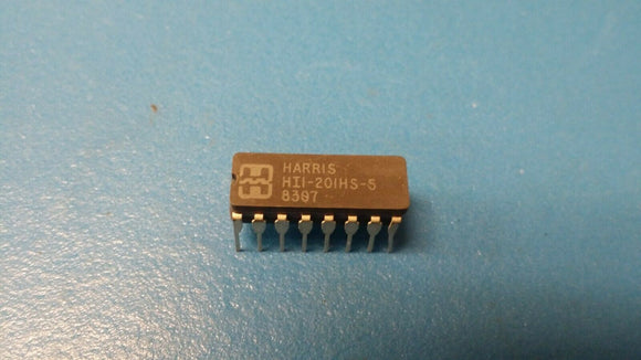 (1 PC) HI1-201HS-5 HARRIS SPST, 4 Func, 1 Channel, CMOS, CDIP16