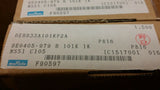 (50PC) DEBB33A101KP2A MURATA Multilayer Ceramic Capacitor 100pF 1000V 10% Radial