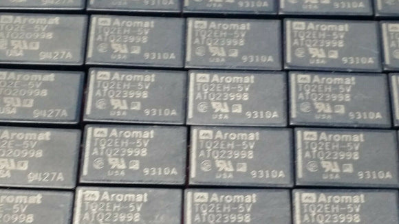 (2 PCS) TQ2EH-5V AROMAT RELAY DPDT 5VDC 1A 178 OHM 2 Form C DIP