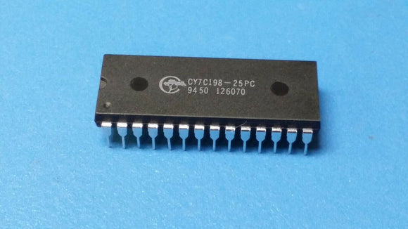 (1 PC) CY7C198-25PC CYPRESS Standard SRAM, 32KX8, 25ns, CMOS, PDIP28