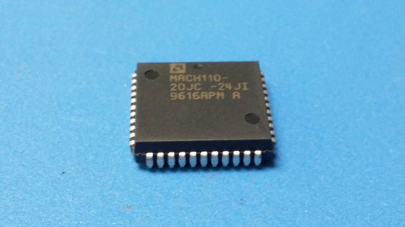 (2 PCS) MACH110-20JC AMD EE PLD, 20ns, 32-Cell PQCC44