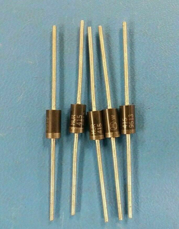 (10PCS) MUR415, Motorola, General Purpose Diode, 150V, 4A, Axial,