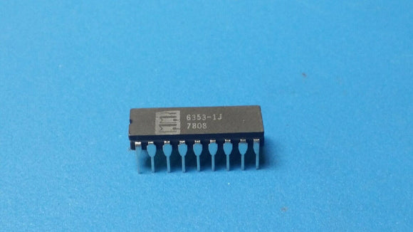 (1 PC) 6353-1J MMI OTP ROM, 1KX4, 60ns, TTL, CDIP18