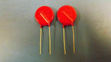 (400PCS) V20E625P LITTELFUSE Varistors 625Vrms 10kA 250pF 20mm Disc