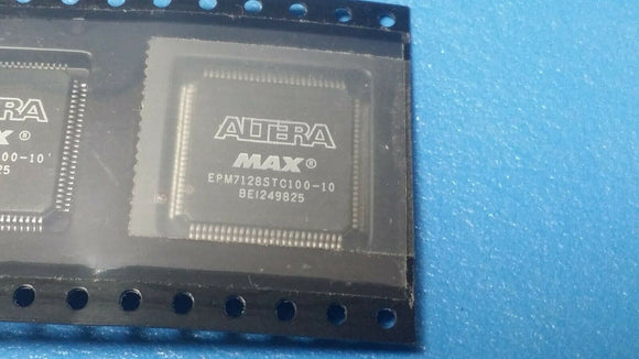 (1pc) EPM7128STC100-10 CPLD MAX® 7000S Family 2.5K Gates 128 Macro Cells 100MHz
