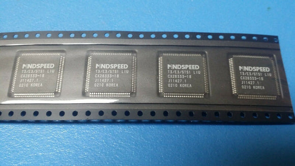 (1PC) CX28333-18 MINDSPEED Single/Dual/Triple Line Interface Unit 80-Pin ETQFP