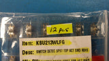 (12pcs) KSU213WLFG Switch Detector N.O. SPST Plunger Gull Wing 0.01A 32VDC 0.2VA