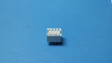(10 PCS) 206-4 CTS SWITCH SLIDE DIP SPST 50MA 24V