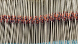 (50 PCS) HZ4B1TA HITACHI Zener Diode, 0.5W, Silicon, Unidirectional, DO-35