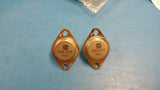 (2 PCS) 2N6308 NPN Power Silicon Transistor 350V 8A 2-Pin TO-3