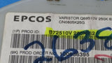 (25 PC) B72510V0250K62 EPCOS TDK 39V 80A Varistor 1 Circuit SMD MLCV 0805 (2012)