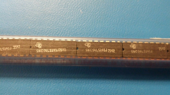 (1pcs) SNC54LS191J Counter, Up/Down, 4 Bit Binary, 16 Pin, Ceramic, DIP
