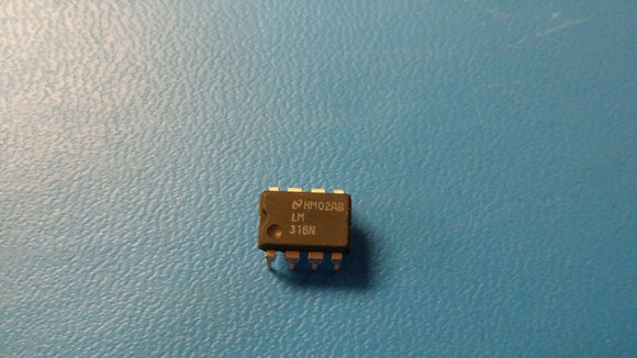 (10pcs) LM318N Operational Amplifier, Single AMP, Bipolar, 8 Pin, Plastic, DIP