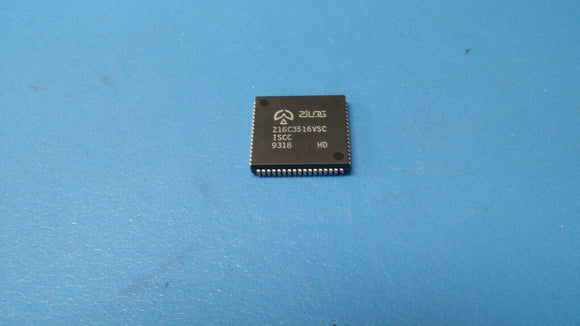 (1 PC) Z16C3516VSC ZILOG I/O Controller Interface IC 16MHz CMOS ISCC 68-PLCC
