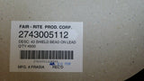 (25 PCS) 2743005112 FAIR-RITE Ferrite Beads 43 BEAD ON LEAD Z=91 OHM @ 100MHz