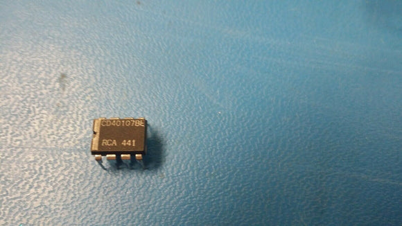 (20pcs) CD40107BE DUAL 2-IN NAND, 40107, DIP8, 18V; Logic Family / Base Number:C