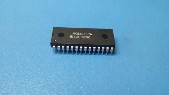 (1 PC) MC68661PA Serial I/O Controller, 1 Channel(s), 0.125MBps, MOS, PDIP28