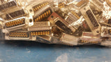 (5pcs) L77DA15S D-Sub Standard Connectors 15P RECPT SOLDER CUP FIXED MACHINED