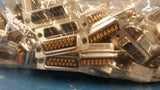 (5pcs) L77DA15S D-Sub Standard Connectors 15P RECPT SOLDER CUP FIXED MACHINED