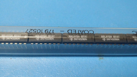 (100 PCS) SN74S280N TI Parity Generator/Checker 9-Bit 14-Pin PDIP