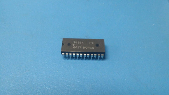 (2 PCS) 74154PC, SN74154N, 74154N decoder/demultiplexer 1 x 4:16 24-pdip