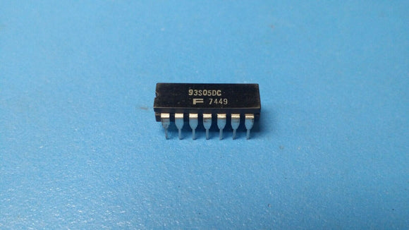 (1 PC) 93S05DC F93S05DC FSC INTEGRATED CIRCUIT CER DIP 14 PIN