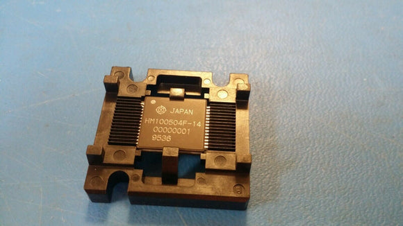 (1 PC) HM100504F-14 Standard SRAM, 64KX4, 14ns, ECL, CDFP28