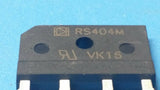 (5 PCS) RS404M RECTRON Bridge Rectifiers 4A 400V ROHS