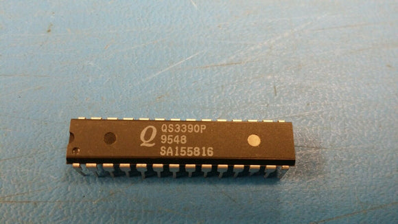 (2 PCS) QS3390P QULITY SEMI, Bus Driver 1-Func 8-Bit True Output CMOS PDIP28