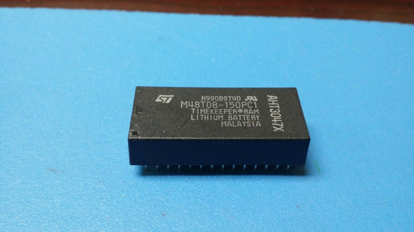 (1 PC) M48T08-150PC1 STMICRO 64 Kbit 8Kb x 8 TIMEKEEPER SRAM DIP-28