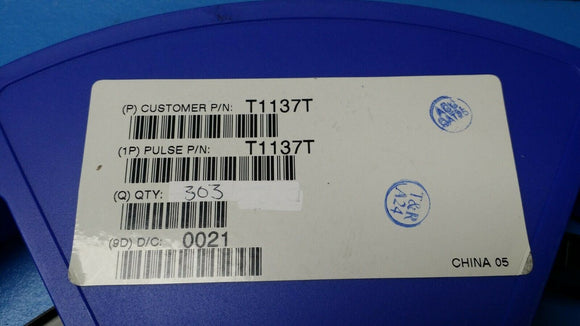 (2 PCS) T1137, T1137T PULSE Audio Transformers / Signal Transformers SMD