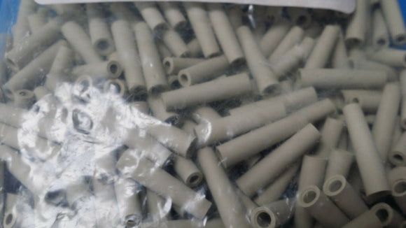 (10 PCS) 501457-4 TYCO Fiber Optic Connectors BOOT STRAIN RELIEF 2.5BAY BEIG