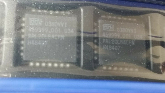 (25 PCS) PAL20L8ACFN AMD/MMI OT PLD, 25ns, PAL-Type, TTL, PLCC28