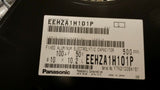 (50pcs) EEEZA1H101P CAP ALUM 100UF 20% 50V SMD