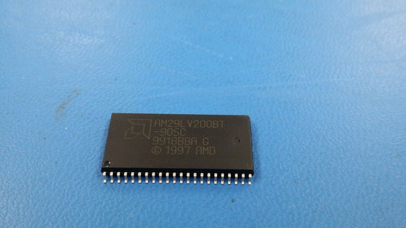 (2 PCS) AM29LV200BT-90SC Flash Mem 3V/3.3V 2M-Bit 256K x 8/128K x 16 90ns SOP44