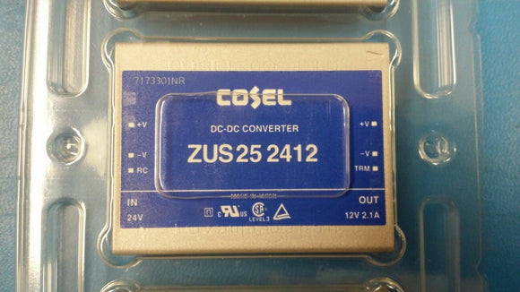 (1pc) ZUS252412 Isolated Module DC DC Converter 1 Output 12V 2.1A 18V - 36V Inpu