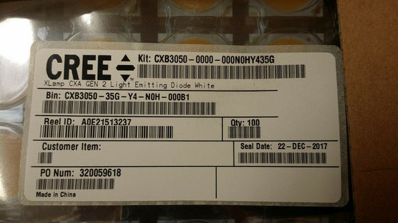 (1pc) CXB3050-0000-000N0HY435G LED COB CXB3050 3500K WHT SMD