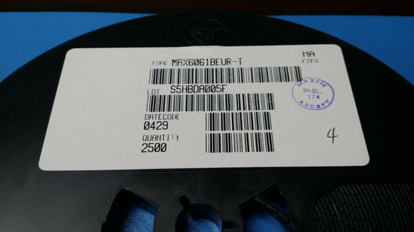 (25 PC) MAX6061BEUR-T MAXIM IC VREF SERIES 0.48% SOT23-3