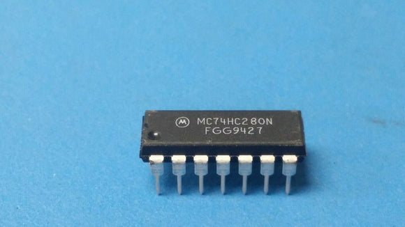 (2 PCS) MC74HC280N MOT, Parity Generator/Checker 9-Bit CMOS PDIP14