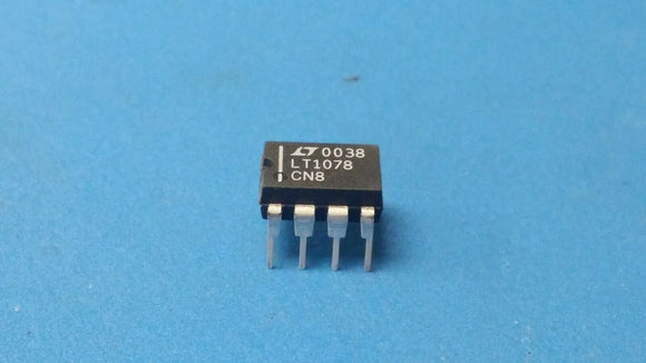 (2 PCS) LT1078CN8 LT IC OPAMP GP 2 CIRCUIT 8DIP