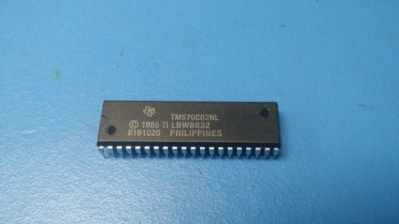 (1 PC) TMS70C02NL TI IC 8-BIT MICROCONTROLLER 40 PIN PLASTIC DIP