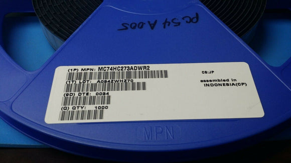 (10 PCS) MC74HC273ADWR2 ON SEMI IC FF D-TYPE SNGL 8BIT 20SOIC
