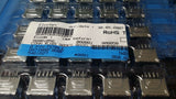 (5 PCS) SS71800-020F STEWART CONN 8 CONTACT, 8 POSITION CAT 5/5e JACK EMI-RFI